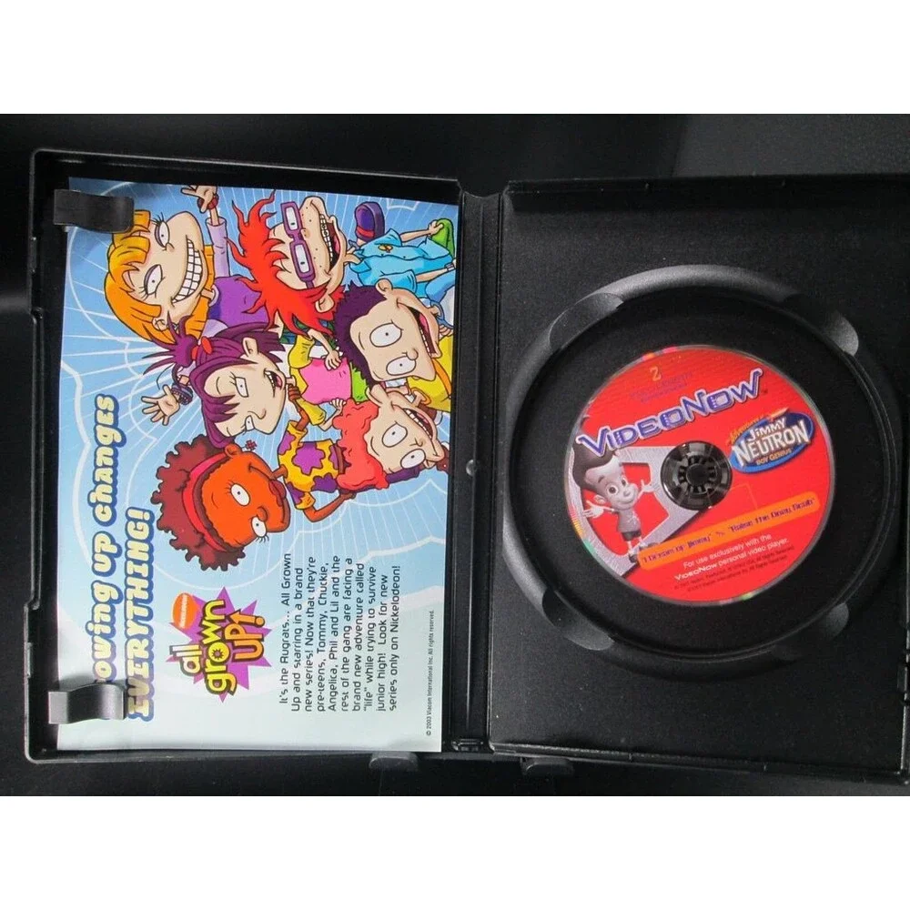 THE ADVENTURES OF JIMMY NEUTRON BOY GENIUS VIDEO NOW TESTED PLASTIC HAS TEARS